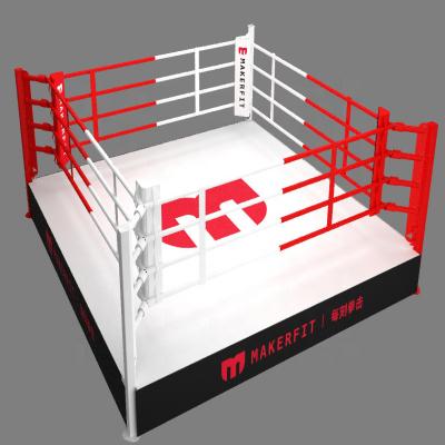 Китай Изготовленные на заказ смешанные боевые искусства звенят боксерский ринг 7.8*7.8m Muttahida Majlis-E-Amal 7.3*7.3m продается