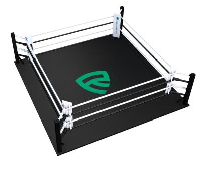 China 16FT To 24FT Floor Standing Boxing Fighting Ring With Eva Foam Mat for sale