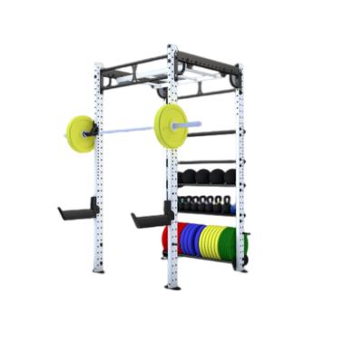 China Metal Steel Crossfit Training Rig Squat Stands Weightlifting Power Rack for sale