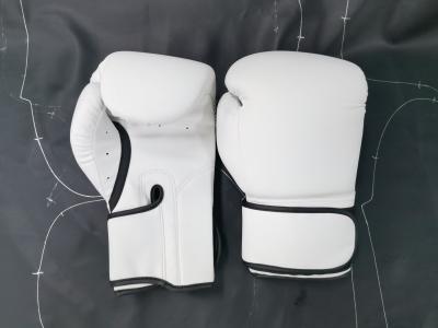 China Plain Exercise Boxing Gloves Material Pu Leather Custom LOGO professional training for sale
