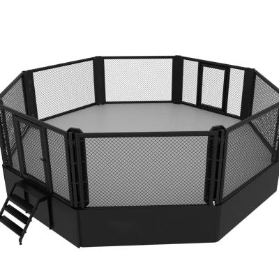 China 25FT La Lutte Home MMA Cage Competition Foldable UFC Octagon Ring for sale