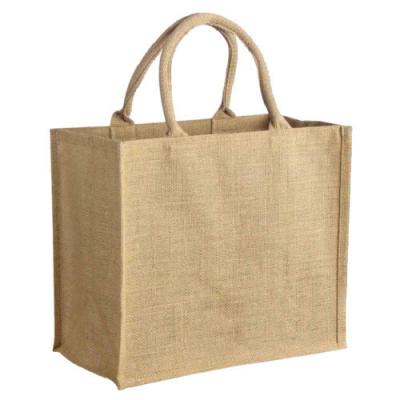 China Natural Recycle Foldable Carry Jute Shopping Bags Manufacturer for sale