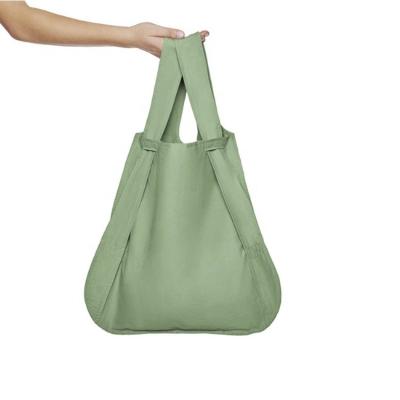 Cina Sacchetto della spesa Tote Backpack Reusable Shopping Bags su ordinazione con il logo in vendita