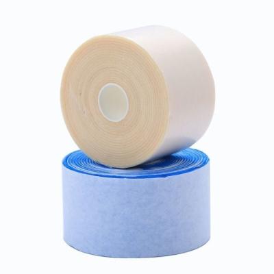 China Blue Beige Hypoallergenic Medical Gauze Bandage Roll Self Adhesive for sale