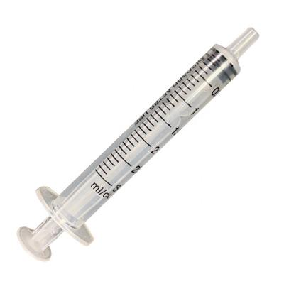 China ISO13485 23g 3ml Disposable Plastic Syringes And Needles for sale