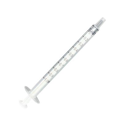 China Sterile Disposable Hypodermic Syringes , 1ml Syringe Without Needle for sale