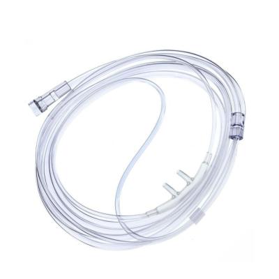 China Disposable Medical PVC Colored Oxygen Nasal Cannula for sale