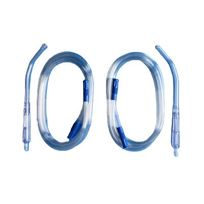 China PVC Medical Suction Tubes , Suction Connecting Tube With Yankauer Handle for sale