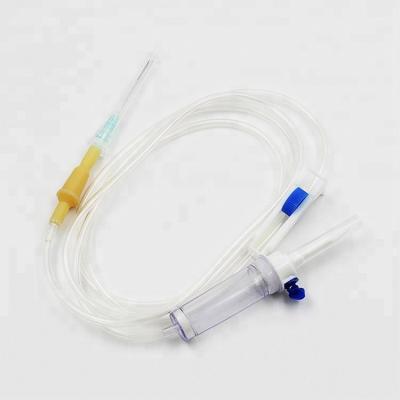 China Medical Pediatric Disposable Infusion Sets , 150cm Luer Lock Infusion Sets for sale
