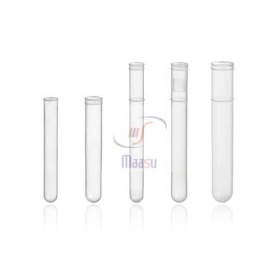 China 10x75 12x75 alrededor de la buena compatibilidad química del tubo de ensayo inferior en venta