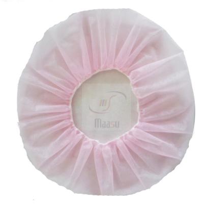 China 10gsm Non Woven Clip Cap Disposable Nurse Cap Medical Protective Wear for sale