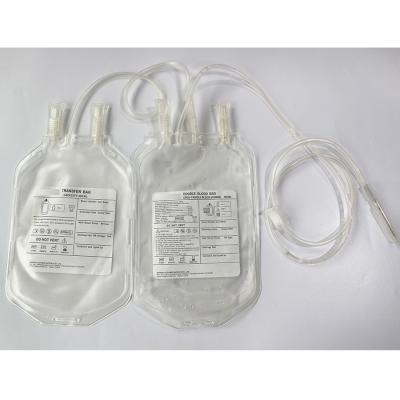 China Single Double Triple Quadruple Blood Collection Bags for sale