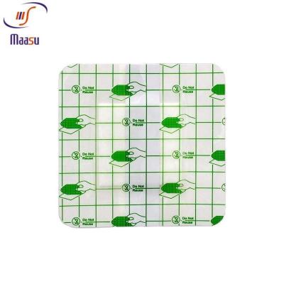 China Hypoallergenic Transparent Adhesive PU Film Dressing 10x15cm for sale