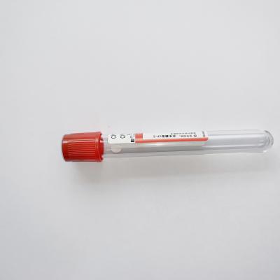 China PET Glass Plain Blood Collection Tube BD vacuum blood colletion tube Blood Collection Tubes for sale