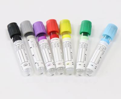 China Hospital Medical Blood Sample Collection Tubes  3ml   Standard Design for sale