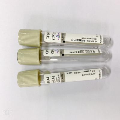China Accurate Ratio Glucose Blood Tube Grey Cap Sodium Fluoride EDTA 1:9 for sale
