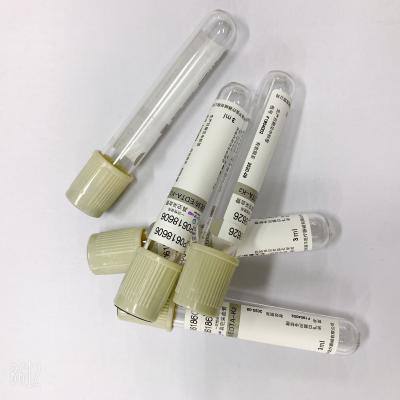 China Glass / Plastic Glucose Test Tube Non Toxic CE ISO 13458  Approved for sale