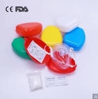 Chine Bouche approuvée par le FDA de PVC de CPR de la CE jetable médicale de masque à dire du bout des lèvres à vendre