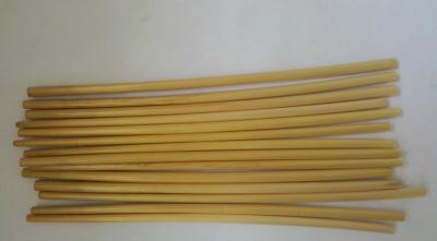 China Beverage Straw Natural Wheat Straw Drinking Straw 100pcs per bag for sale