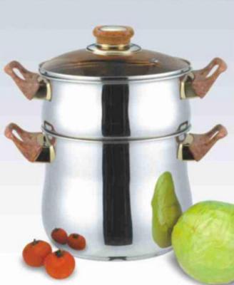 China 3pcs stainless steel couscous pot for sale