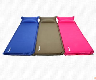 China Single Self Inflating Camping Sleeping Roll Up Memory Foam Mat Camp Mat 5cm thickness camp mat for sale