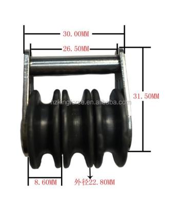 China 30mm Windsurf Pulley Sailing Pulley Blocks Against Corrosion for sale