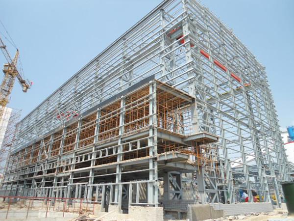 Quality Customizable Steel Structure Building Steel Frame Buildings For Warehouse for sale
