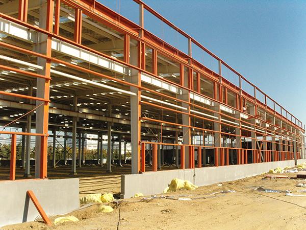 Quality Durable Prefabricated Steel Buildings For Safety And Long Lifespan Warehouse for sale