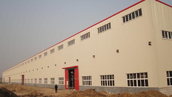 Quality Open Layout Steel Structure Warehouse Large Span Free Design for sale