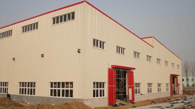 中国 オープンレイアウト 鋼筋構造 倉庫 大幅なスパン フリーデザイン 販売のため