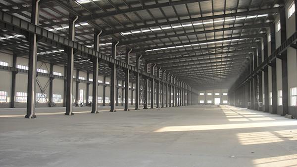 Quality Open Layout Steel Structure Warehouse Large Span Free Design for sale