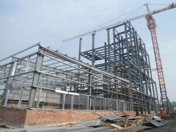 Quality Steel Frame Industrial Building Prefabricated Steel Buildings Bolt connection for sale