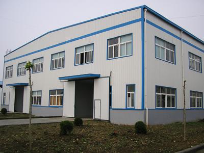 China Edifícios galvanizados pré-fabricados Edifícios pré-fabricados de aço personalizados à venda