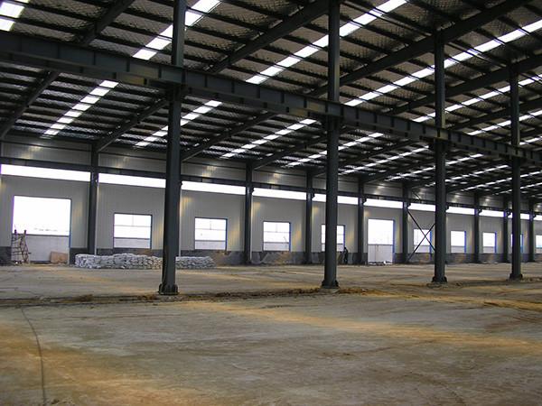 Quality Layout Steel Structure Warehouse Flexible Design Portal Frame Warehouse for sale