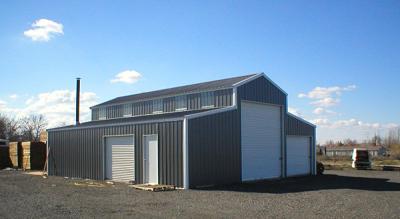 China Q235 Q355B Steel Structure Shed Hot Dip Galvanized Painted for sale