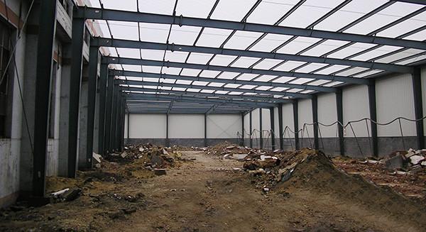 Quality Q235 Q355B Steel Structure Shed Hot Dip Galvanized Painted for sale