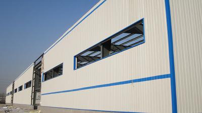 China Schnellbauvorgefertigte Stahlgebäude ISO9001 Vorgefertigte Stahlgebäude zu verkaufen