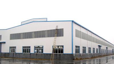 China Galvanized Prefab Steel Warehouse GB For Industrial Buildings Construction for sale