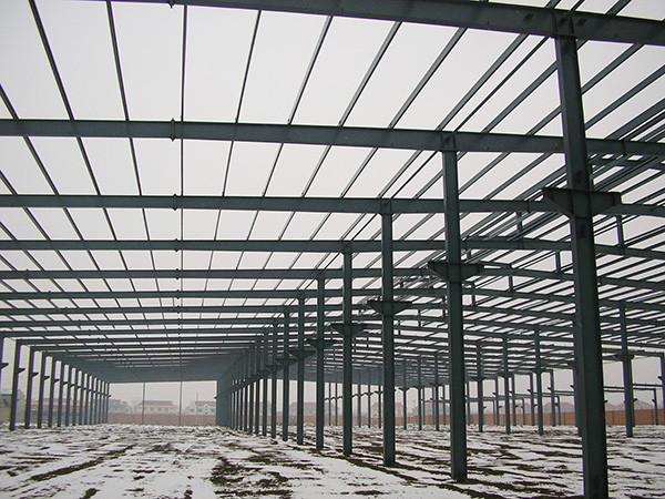 Quality Galvanized Painted Steel Workshop Building Customized Size for sale