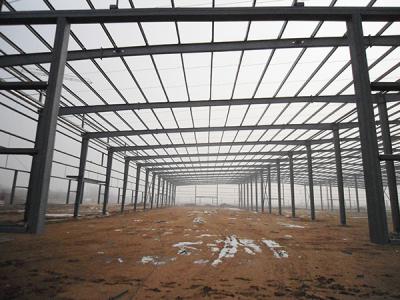 中国 高強度鋼鉄構造工房 低炭素鋼 産業用建物 販売のため