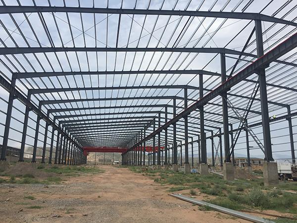 Quality Q235 Q355B Steel Structure Factory For Warehouse Workshop for sale