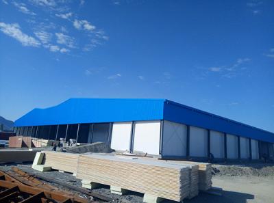 China XGZ Prefab Metal Warehouse Building Welded And Hot Rolling H Section Steel for sale