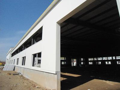 China Custom Steel Warehouse Buildings Metal frame GB Standard for sale