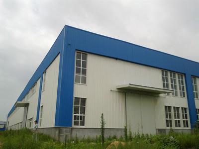China Contemporary Prefab Metal Warehouse Steel Customized Color for sale
