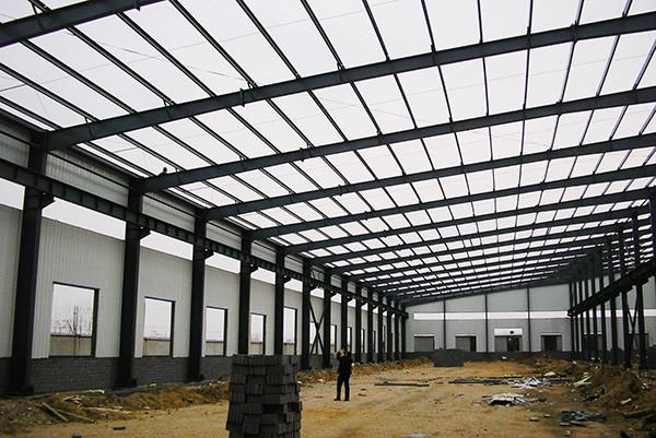 Quality Welded H Section Steel Structure Warehouse Industrial Design Style for sale