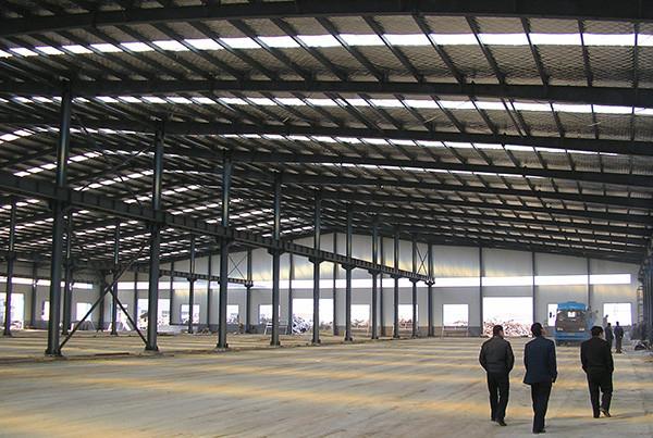 Quality Welded H Section Steel Structure Warehouse Industrial Design Style for sale
