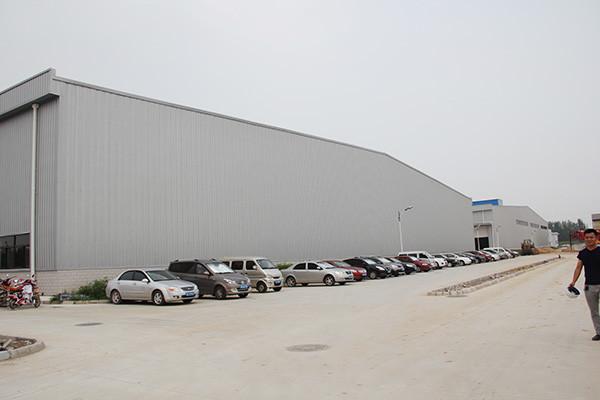 Quality Modern Steel Frame Workshop Customized Large Span Use Space for sale