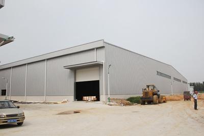 China Modern Steel Frame Workshop Customized Large Span Use Space for sale