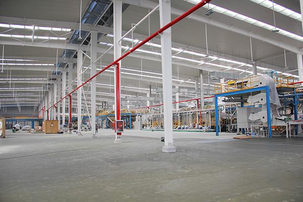 Quality Modern Steel Frame Workshop Customized Large Span Use Space for sale