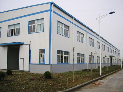 China Gelaste H-sectie prefab opslaggebouwen CE prefab containerhuis Te koop